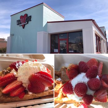 Waffle Love - Draper - The Works and The Red Wonder - Waffles Near Me - Draper, Utah Waffle Love - Draper - The Works and The Red Wonder - Waffles Near Me - Draper, Utah