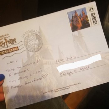 Owl Post - Cool Hogsmeade postmark you can get on your postcards - Hobby Shops Near Me - Orlando, Florida