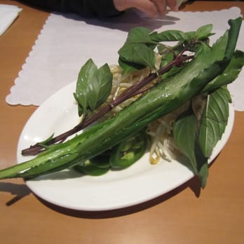 Pho Lu - Pho sides: culantro, basil, bean sprouts, lime, jalapeno. - Vietnamese Near Me - Garden Grove, California Pho Lu - Pho sides: culantro, basil, bean sprouts, lime, jalapeno. - Vietnamese Near Me - Garden Grove, California