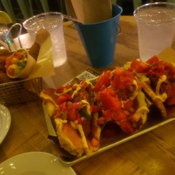 Treylor Park - Chicken pancake tacos,  they come highly recommended. - New American Near Me - Savannah, Georgia