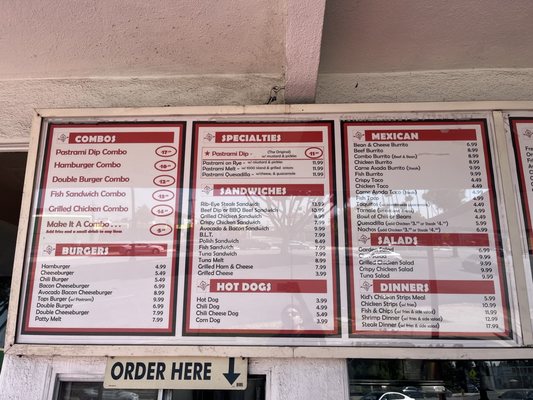 Menu photo 8 Tops Jr Alhambra, CA Menu photo 8 Tops Jr Alhambra, CA
