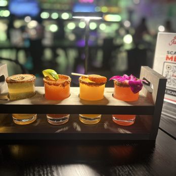 Juicyladas Cantina - Michalada flight - Mexican Near Me - Fullerton, California Juicyladas Cantina - Michalada flight - Mexican Near Me - Fullerton, California