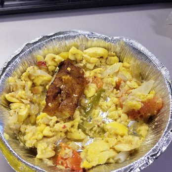Buff Patty - Supposed to be ackee & saltfish, with barely any saltfish. - Caribbean Near Me - Brooklyn, New York Buff Patty - Supposed to be ackee & saltfish, with barely any saltfish. - Caribbean Near Me - Brooklyn, New York