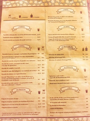 Menu photo 3 Mariolina Rome, RM Menu photo 3 Mariolina Rome, RM