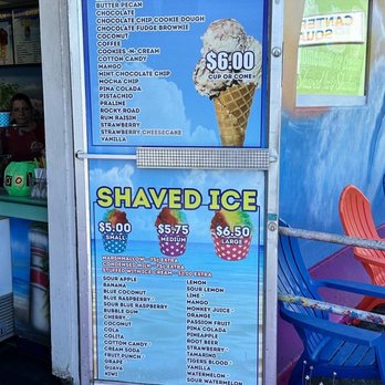Key West Shaved Ice - Menu - Shaved Ice Near Me - Dania Beach, Florida