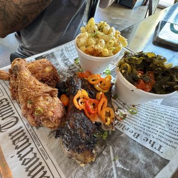 The Jerk Shack - Mix Chicken Plate - Caribbean Near Me - San Antonio, Texas The Jerk Shack - Mix Chicken Plate - Caribbean Near Me - San Antonio, Texas