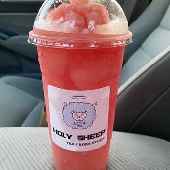 Holy Sheep - Watermelon slush - Bubble Tea Near Me - Anaheim, California