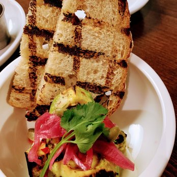 O Sea - Grilled Avocado with Pickled Onions - Seafood Near Me - Orange, California O Sea - Grilled Avocado with Pickled Onions - Seafood Near Me - Orange, California