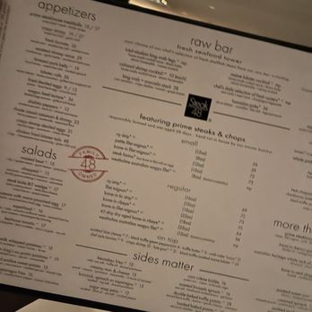 Steak 48 - Menu - Steakhouses Near Me - Charlotte, North Carolina Steak 48 - Menu - Steakhouses Near Me - Charlotte, North Carolina