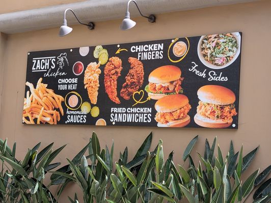 Menu photo 1 Zach's Chicken Costa Mesa, CA