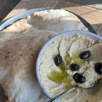 Hearth + Press - Humus with ballon bread - Coffee & Tea Near Me - Buffalo, New York