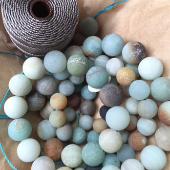 Beads - Two strands plus cord - Art Supplies Near Me - Charlotte, North Carolina