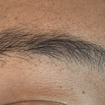 American Threading Plus - Before - Threading Services Near Me - Arlington, Virginia