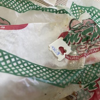 Jon Smith Subs - This is what I pulled out of my sub when my front teeth hit something hard!! - Sandwiches Near Me - Palm Beach, Florida