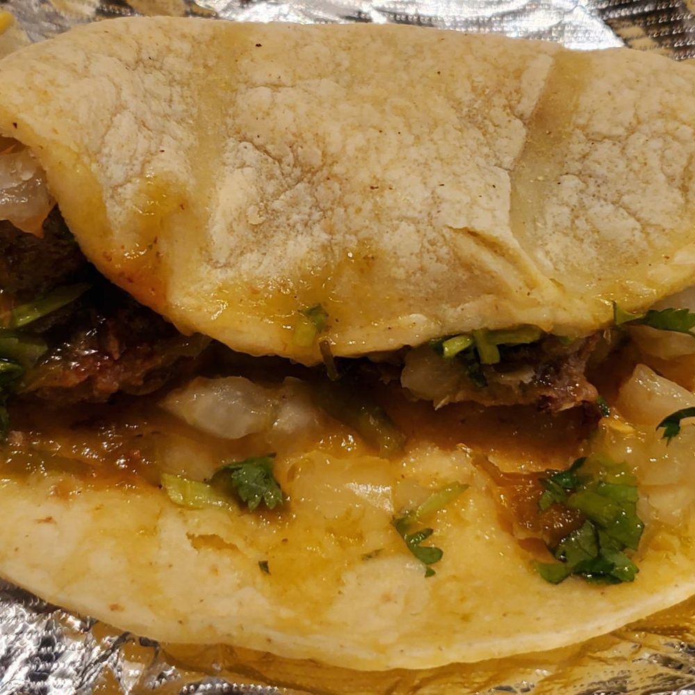 Del Taco - Carne Asada Street Taco: Carne Asada Steak ($2.99) - Mexican Near Me - Folsom, California Del Taco - Carne Asada Street Taco: Carne Asada Steak ($2.99) - Mexican Near Me - Folsom, California