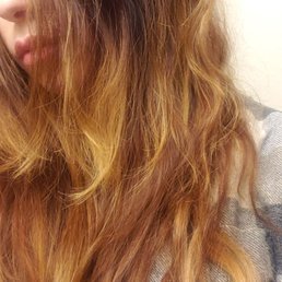 My hair is blotchy, and all tones of orange My hair is blotchy, and all tones of orange