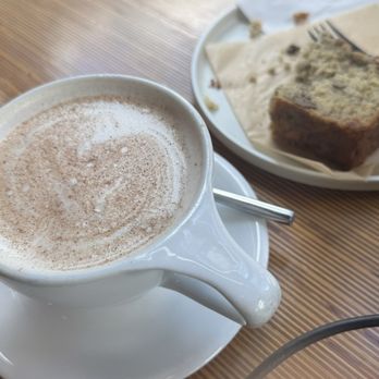 Vice City Bean - Banana bread and chai latte - Coffee & Tea Near Me - Miami, Florida