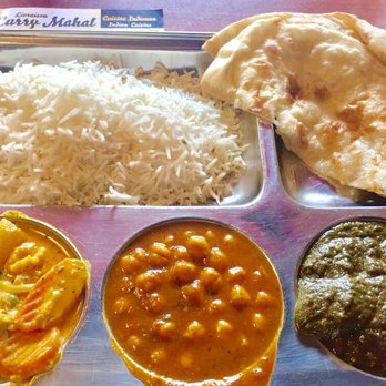 Curry Mahal - Vegetarian thaali!! So good - Indian Near Me - Montreal, Quebec