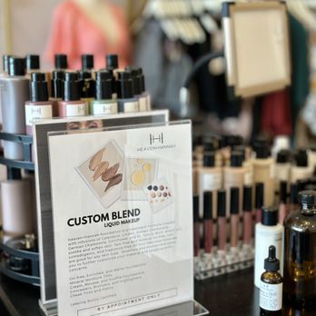 Heaven and Hannah - Custom Blend liquid makeup counter - Cosmetics & Beauty Supply Near Me - Clarksville, Tennessee Heaven and Hannah - Custom Blend liquid makeup counter - Cosmetics & Beauty Supply Near Me - Clarksville, Tennessee