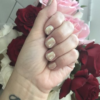 Edgy Nails & Spa - Chrome rose gel manicure - Nail Salons Near Me - Riverside, California Edgy Nails & Spa - Chrome rose gel manicure - Nail Salons Near Me - Riverside, California