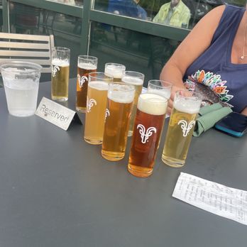 Von Trapp Brewing Bierhall Restaurant - Just sample them all! - Austrian Near Me - Stowe, Vermont Von Trapp Brewing Bierhall Restaurant - Just sample them all! - Austrian Near Me - Stowe, Vermont