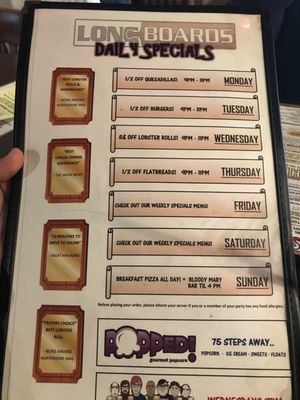 Menu photo 7 Longboards Restaurant & Bar Salem, MA