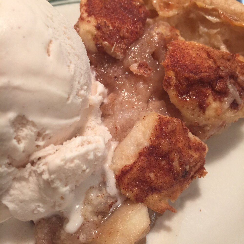 Bud's Restaurant - Ohio Apple pie with cinnamon ice cream!! OMG - Diners Near Me - Defiance, Ohio