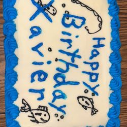 The Bottom Of The Barrel Bakery - A birthday cake