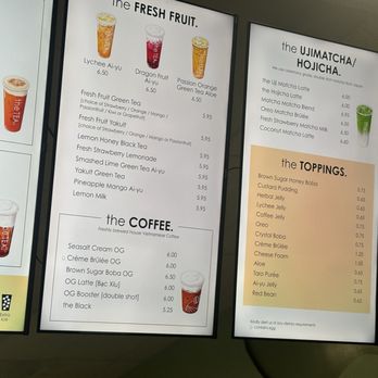 The Tea - Menu - Coffee & Tea Near Me - Monterey Park, California The Tea - Menu - Coffee & Tea Near Me - Monterey Park, California