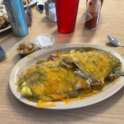 Connie's Cafe - Breakfast burrito.