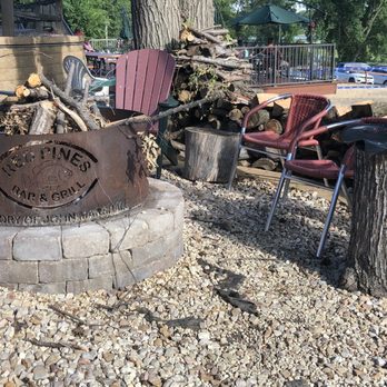 Red Pines Bar & Grill - Fire pit. - American Near Me - Onalaska, Wisconsin