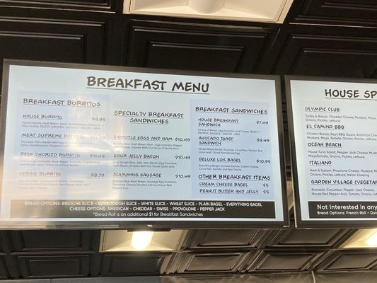 Menu photo 7 La Cafeteria Daly City, CA