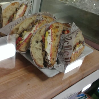 IL Creations - Roasted Vegetables & Goat Cheese on Ciabatta - Coffee & Tea Near Me - Washington, DC, District of Columbia