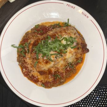 Prime Italian - Kobe Lasagna Bolognaise - Italian Near Me - Miami Beach, Florida