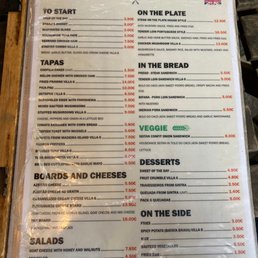 Full Menu