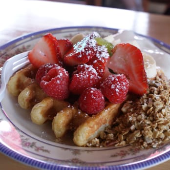 The Waffle Window - Granola & Fruit Waffle - Breakfast & Brunch Near Me - Portland, Oregon The Waffle Window - Granola & Fruit Waffle - Breakfast & Brunch Near Me - Portland, Oregon