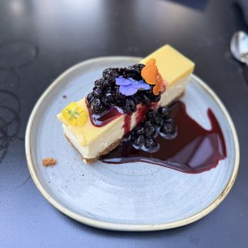 Ajax Downtown - Blueberry lemon cheesecake - Desserts Near Me - Denver, Colorado Ajax Downtown - Blueberry lemon cheesecake - Desserts Near Me - Denver, Colorado