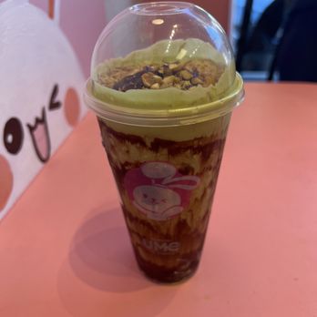 Ume Tea - Pistachio Dubai Chocolate Shake - Bubble Tea Near Me - Millbrae, California Ume Tea - Pistachio Dubai Chocolate Shake - Bubble Tea Near Me - Millbrae, California