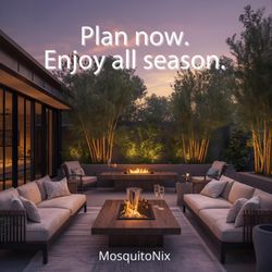 MosquitoNix - Don't be reactive this year with mosquitoes - plan ahead and relax all season with automatic permanent protection 24/7