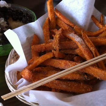 Why Thirsty - Sweet potatoes fry is the bomb ! Must try ! - Taiwanese Near Me - San Gabriel, California Why Thirsty - Sweet potatoes fry is the bomb ! Must try ! - Taiwanese Near Me - San Gabriel, California