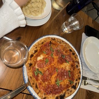 Marina - Spicy Calabrian Salami Pizza - Italian Near Me - Pasadena, California