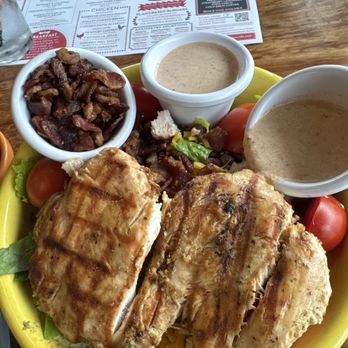 Barnaby's Cafe - Grill chicken salad - American Near Me - Houston, Texas