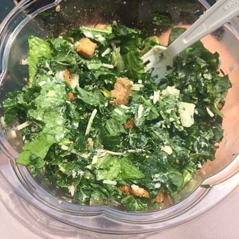 Chopt Creative Salad Co. - Kale Caesar! :-) - Salad Near Me - New York, New York Chopt Creative Salad Co. - Kale Caesar! :-) - Salad Near Me - New York, New York