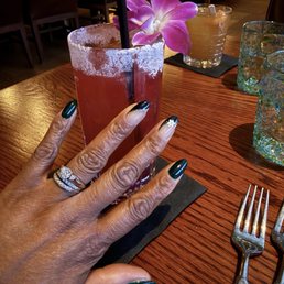 Gel builder nails with designs. Gel builder nails with designs.