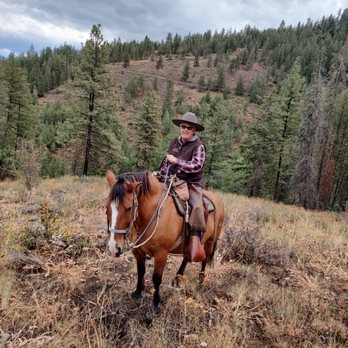JD Outfitters - Billy and a dear friend and client Albert. - Horseback Riding Near Me - Winthrop, Washington