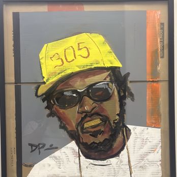 Sundays Eatery - Trick Daddy painting in the bathroom. - Soul Food Near Me - Miami Gardens, Florida Sundays Eatery - Trick Daddy painting in the bathroom. - Soul Food Near Me - Miami Gardens, Florida