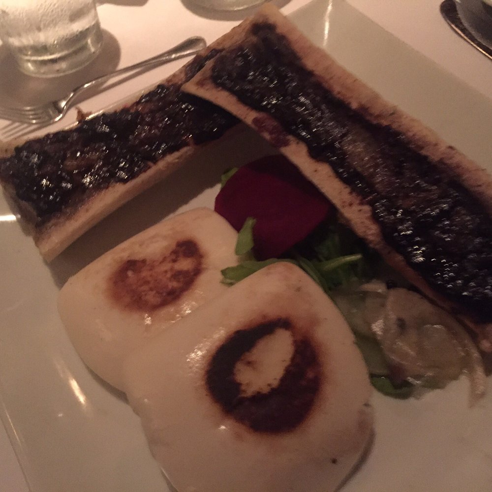 Restaurant Iris - Miso bone marrow with buns and beets and homemade pickles - Cajun/Creole Near Me - Memphis, Tennessee Restaurant Iris - Miso bone marrow with buns and beets and homemade pickles - Cajun/Creole Near Me - Memphis, Tennessee