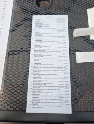 Menu photo 7 Nanami Cafe Baltimore, MD