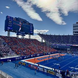 Albertsons Stadium - It was a beautiful day for football!  Great win today!