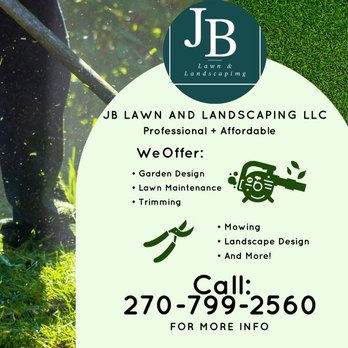 JB Lawn & Landscaping - a man mowing grass - Landscaping Near Me JB Lawn & Landscaping - a man mowing grass - Landscaping Near Me